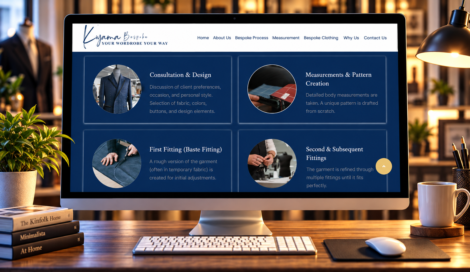 Kiyama – Premium Brand Website Design hero preview
