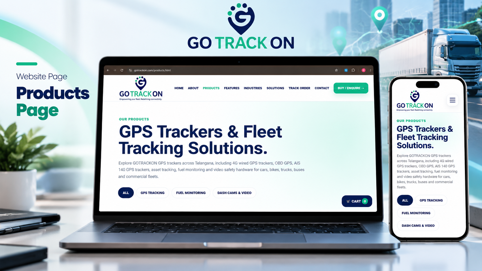 Go Trackon hero preview
