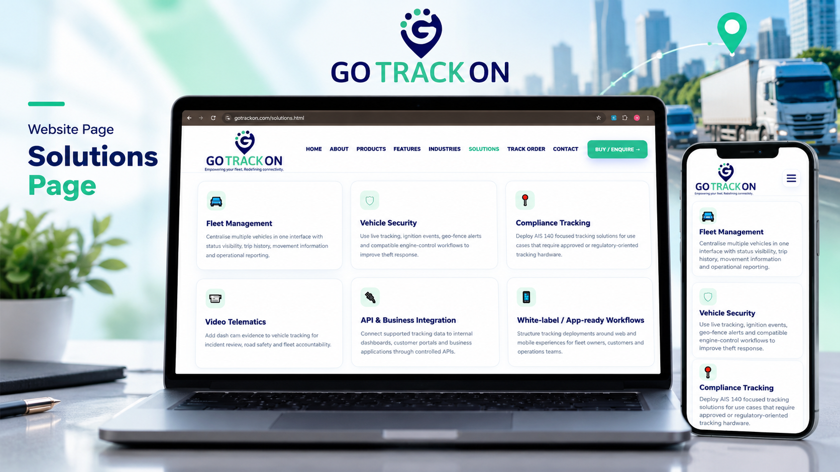 Go Trackon hero preview