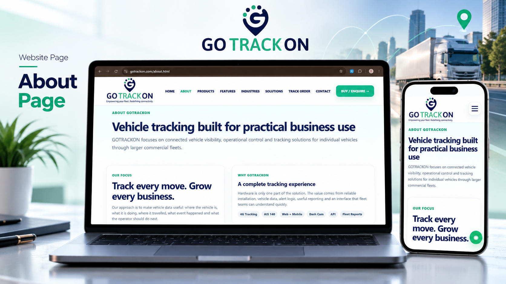 Go Trackon hero preview