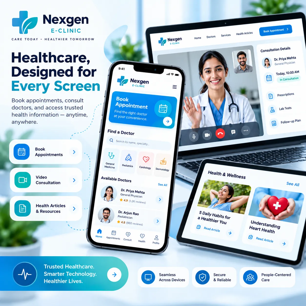 Website Screen