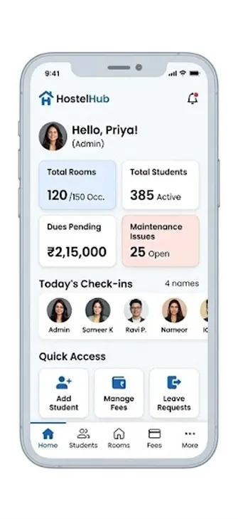 Hostel Management Software