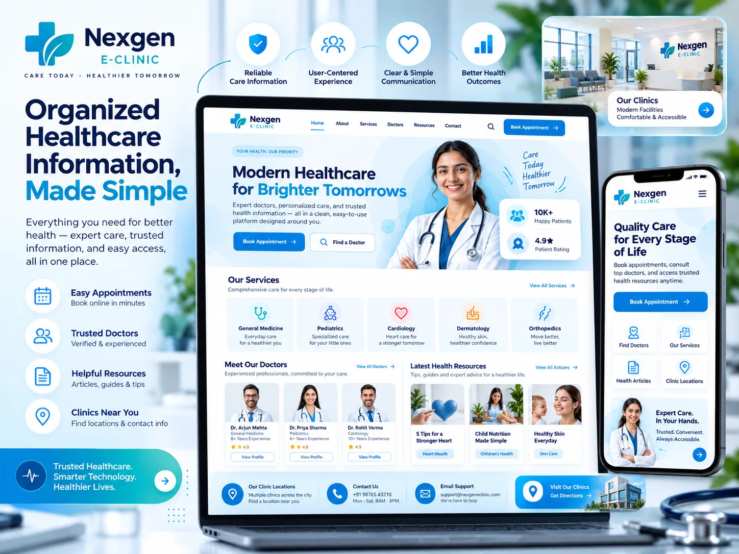 Nexgen E-Clinic hero preview