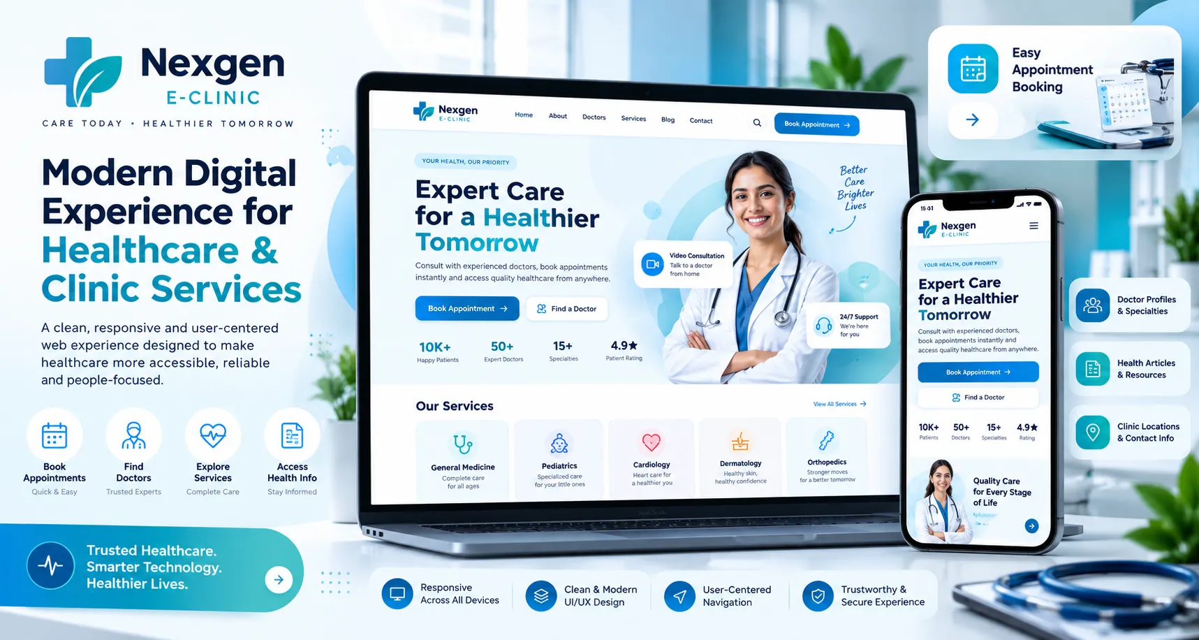 A Modern Digital Experience for Healthcare