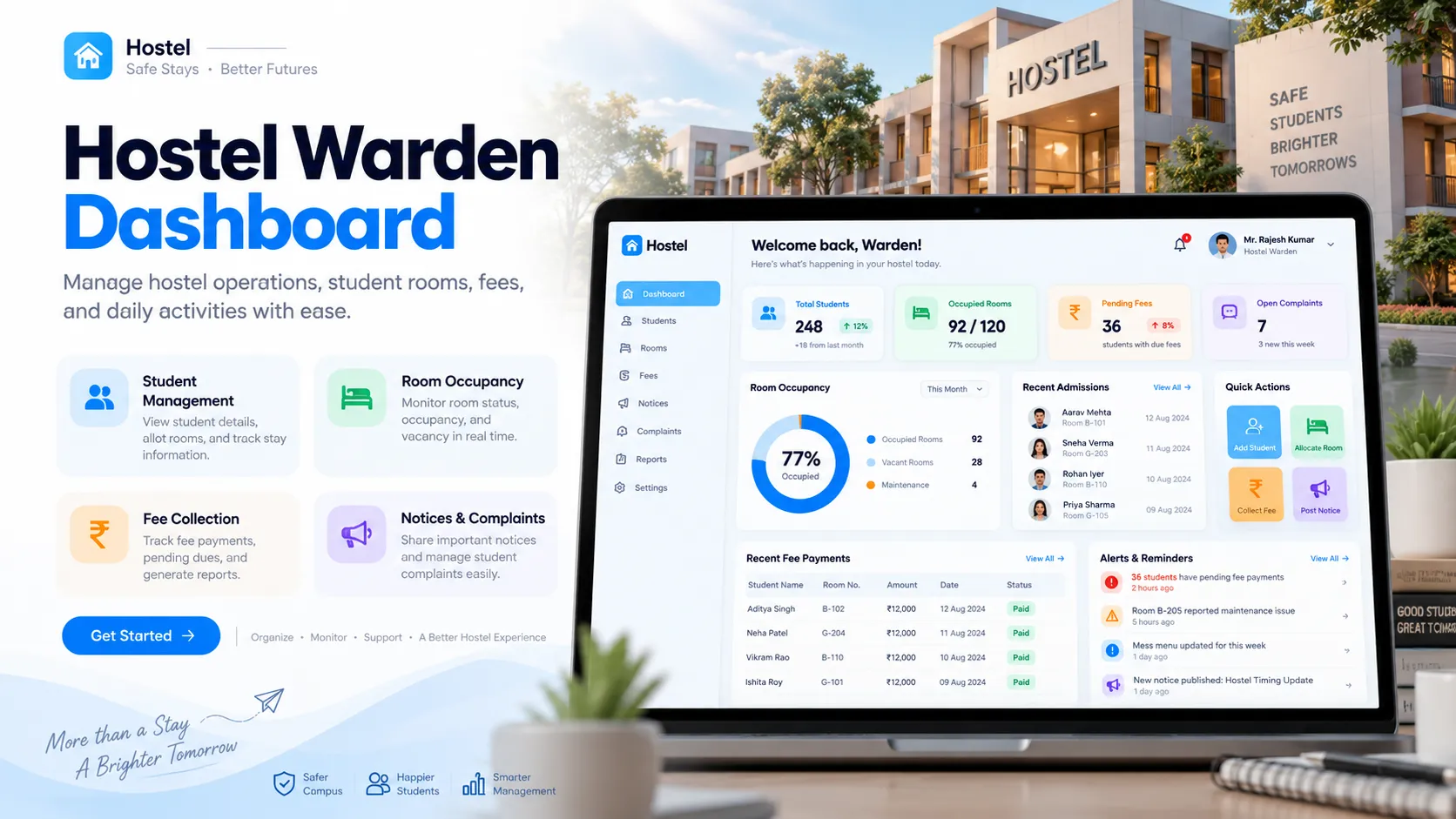 Hostel Management Software