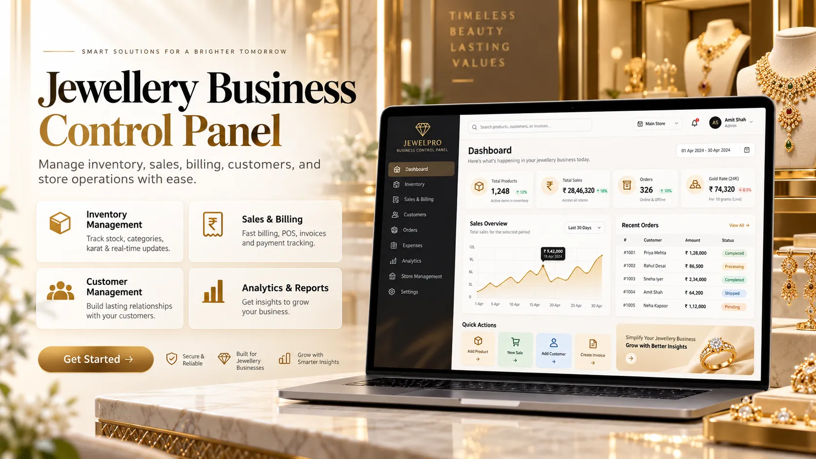 Jewellery Management Software