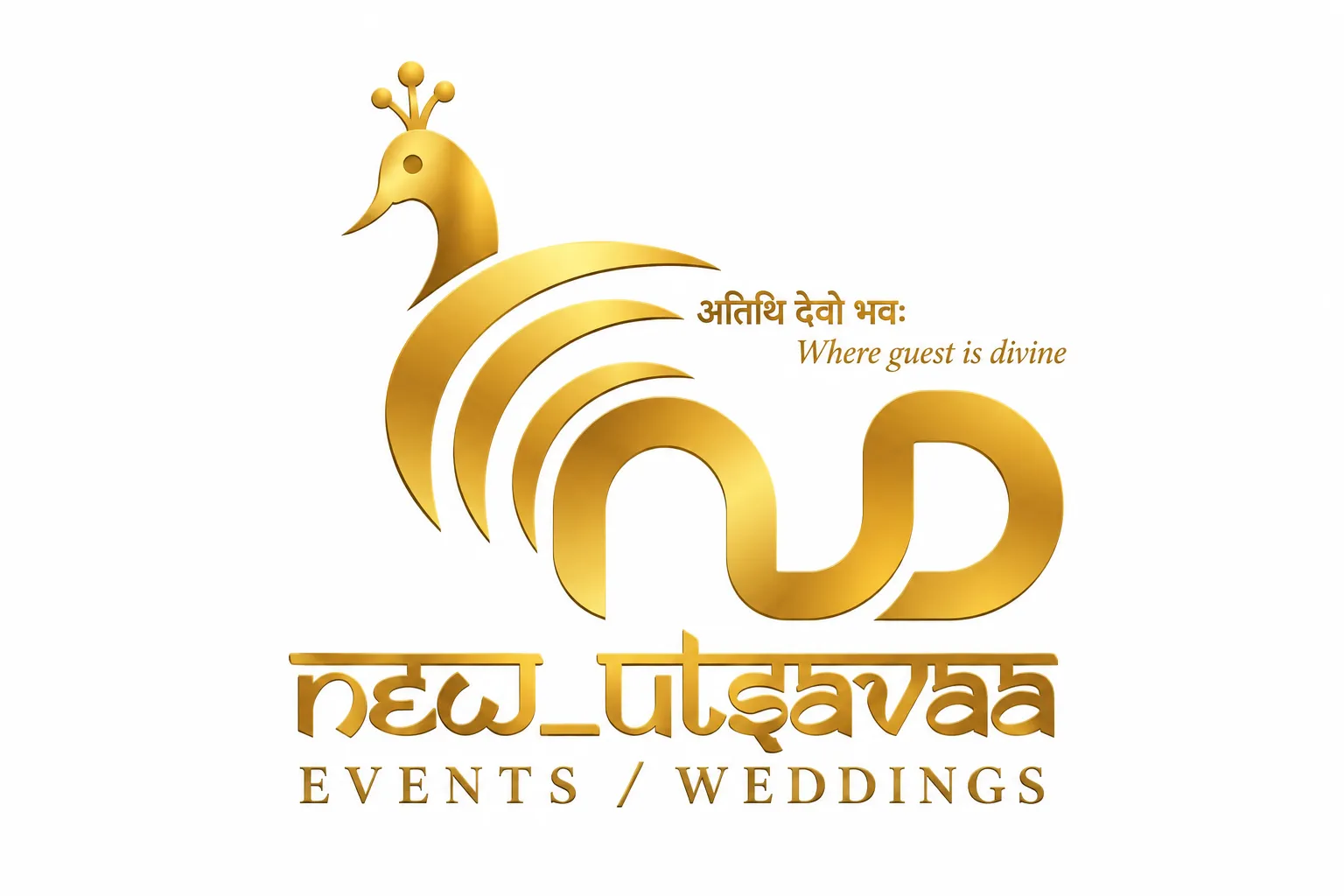 New Utsavaa — Events & Weddings Brand Identity