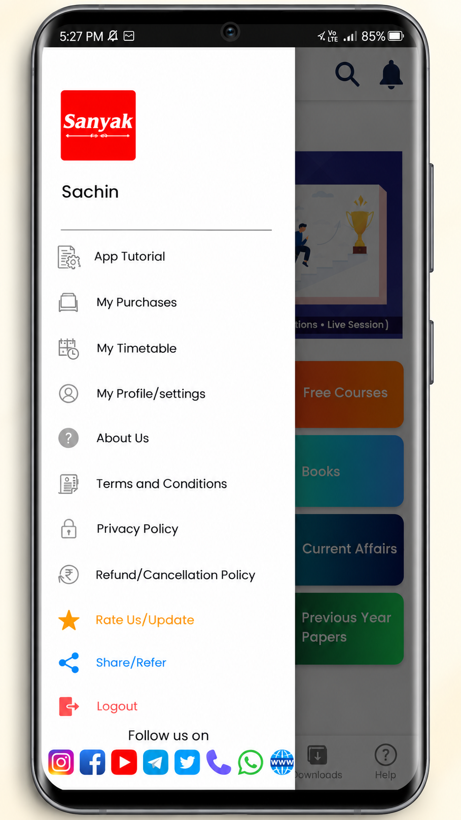 App Screen