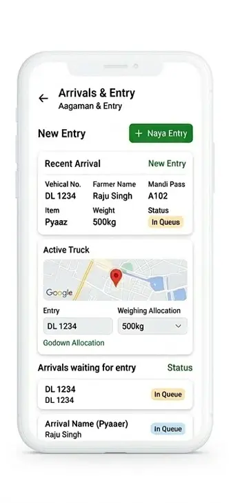 Sabji Mandi Management Software