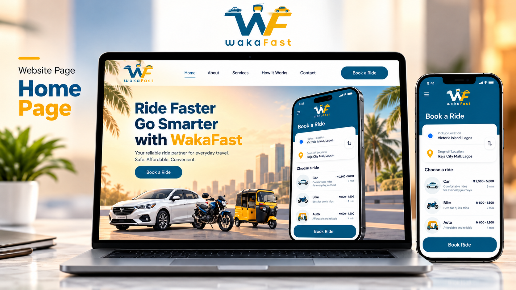 WakaFast – Travel & Tour Booking Website