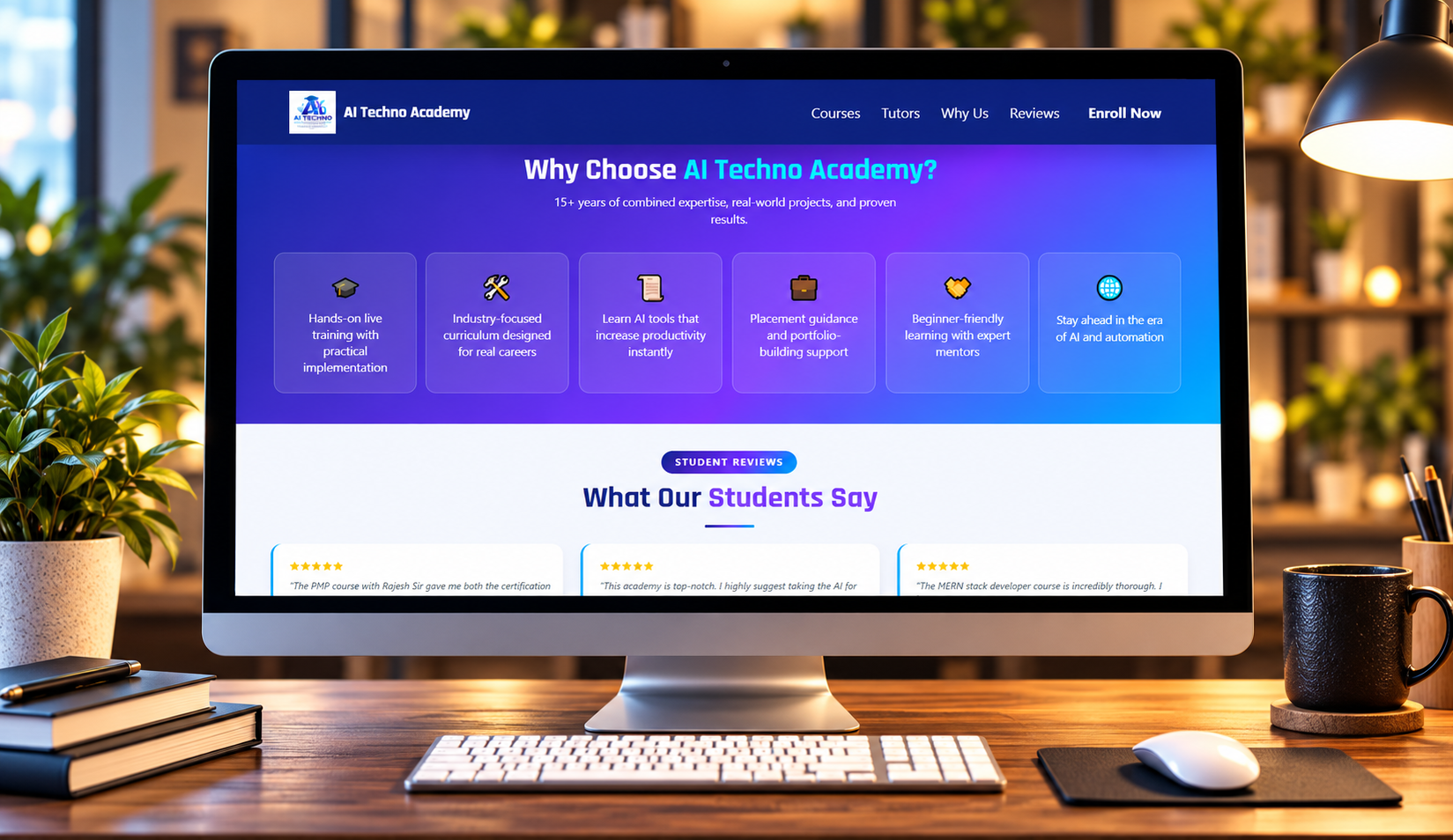 AI Techno Academy – AI, Salesforce & Future-Tech Training hero preview