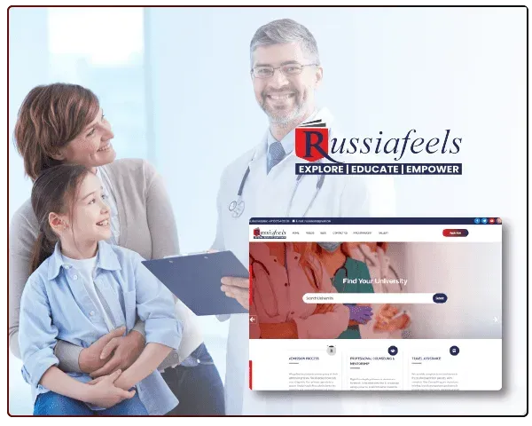 Russiafeels education platform — a OnePixel Soft build